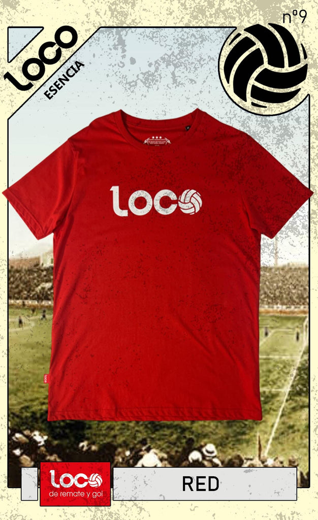 Camiseta Esencia Red Camisetas Loco de Remate y Gol SL 