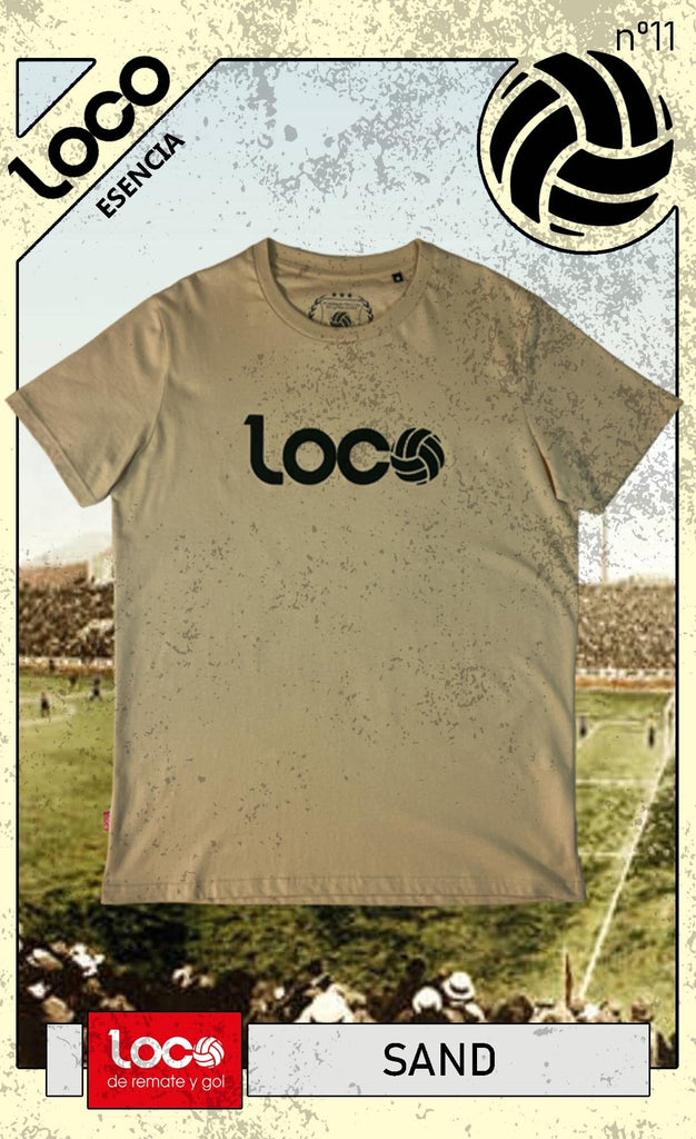 Camiseta Esencia Sand Camisetas Loco de Remate y Gol SL 