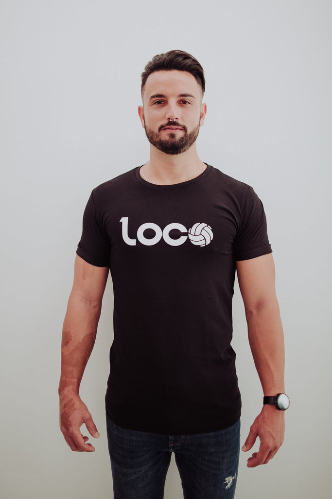 Camiseta "Marco Lenders" Black Camisetas Loco de Remate y Gol 
